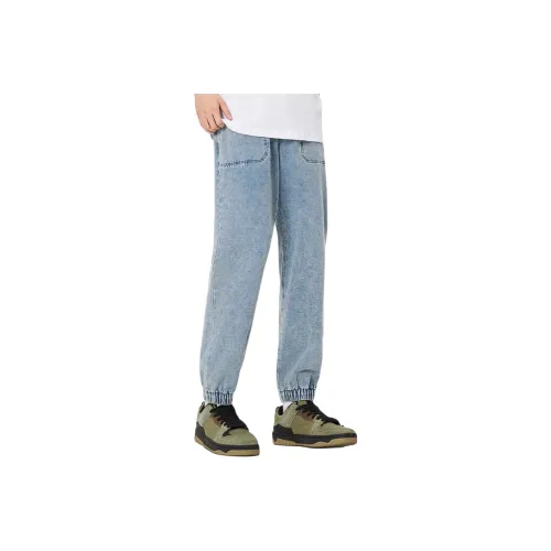 FUN Jeans Men Denim Blue