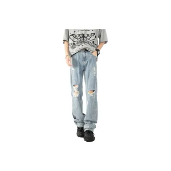 COMXZ Jeans Unisex Light Blue