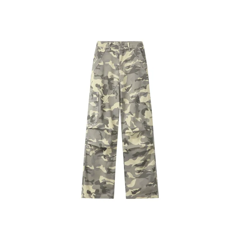 TESTUNG Jeans Unisex Desert Camouflage Style-2