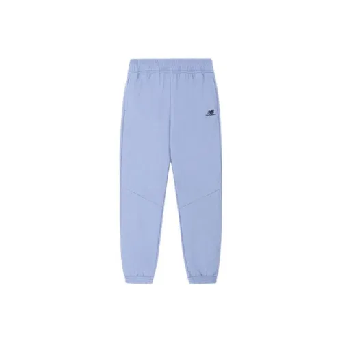 New Balance Knitted Sweatpants Unisex Light Blue