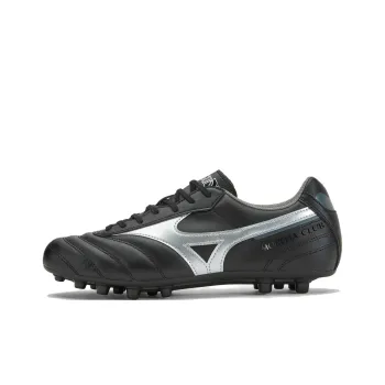 Mizuno MORELIA 2 AG Rubber Short Studs Artificial Ground Cushioning Slip Resistant Soccer Shoes Men's Black