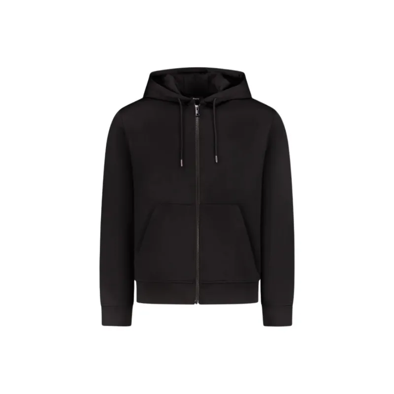 THEORY Drawstring Zip Up Hoodie-0