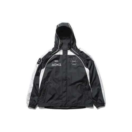 Playstation X F.C Real Bristol PlayStation Co-brand Jackets Unisex Black