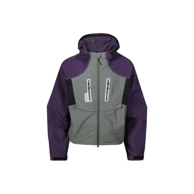 GUUKA TECH Trench Coat Men's Purple-0