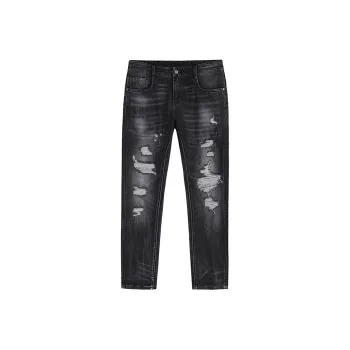 DAVID NAMAN Jeans Men Black