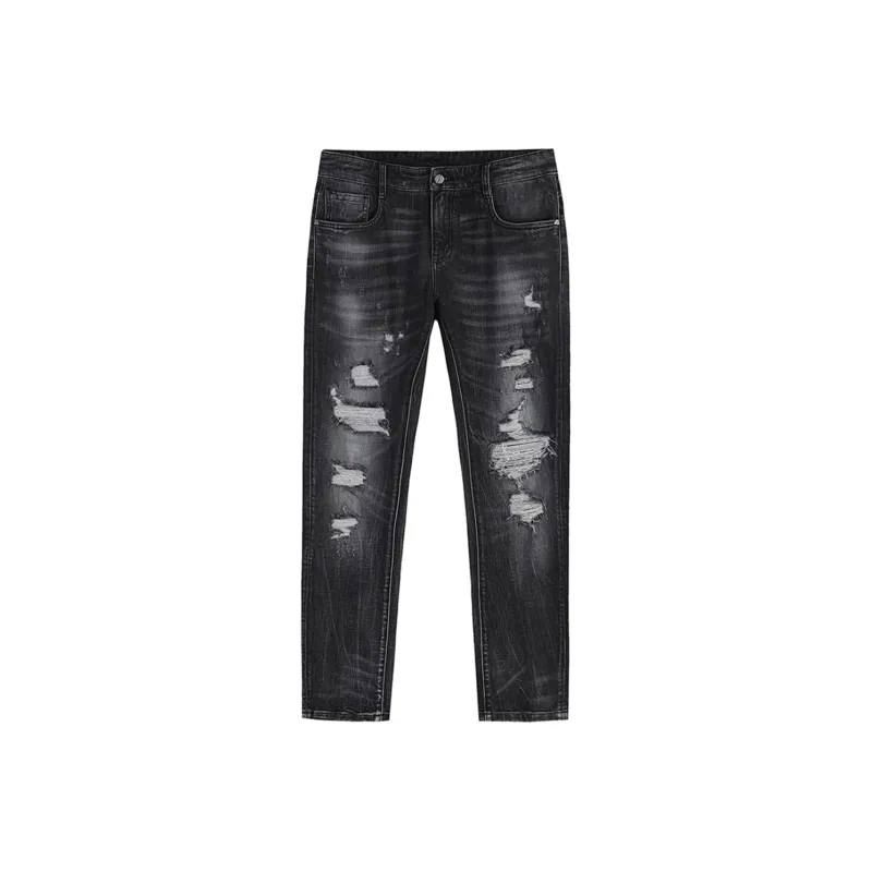 DAVID NAMAN Jeans Men Black-0