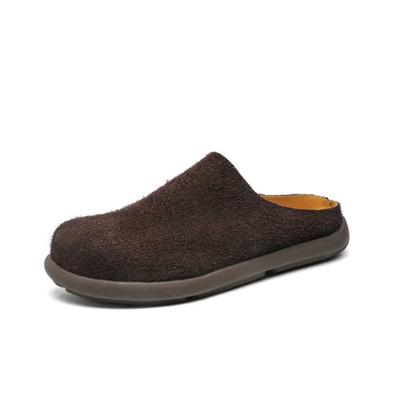 Chi Wolf Rubber Sole Closed Toe Slippers Men's-8