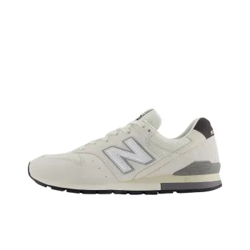 New Balance NB 996v2 Anti Slip Wear Resistant Low Top Running Shoes Unisex White Gray