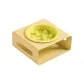 (Neon Green) Edge Guard Slow-Eating Bowl+Dish Racks