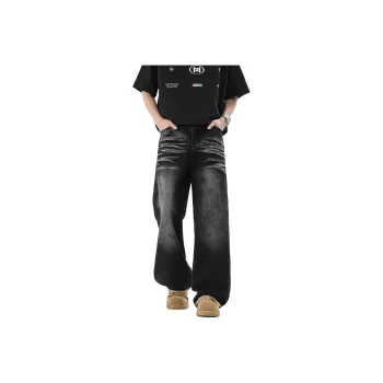 MKZA Jeans Unisex Black Gray Color
