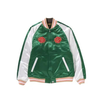 A BATHING APE Japan Exclusive Commemorative Collection Jackets Unisex Green