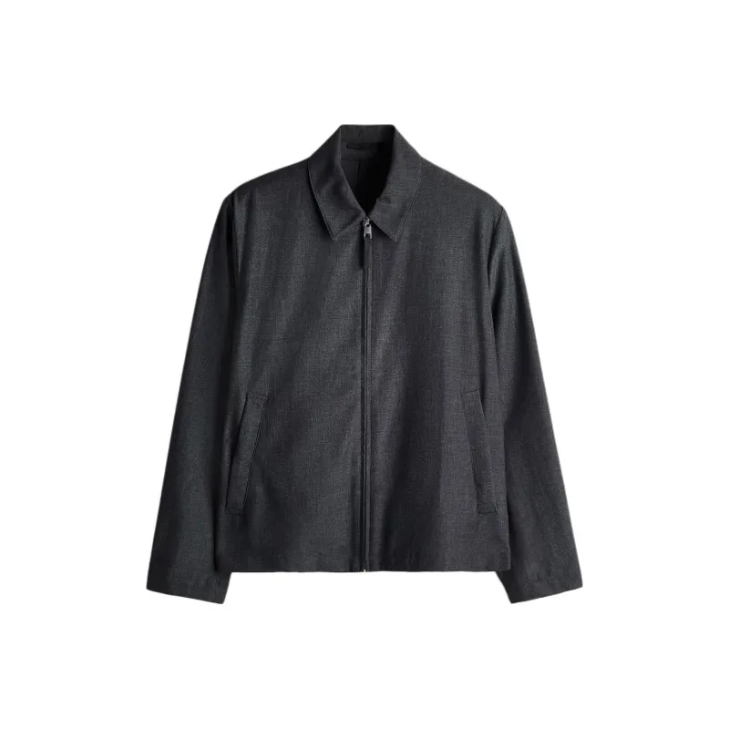 H&M Jackets Coats Men's Dark Gray-0