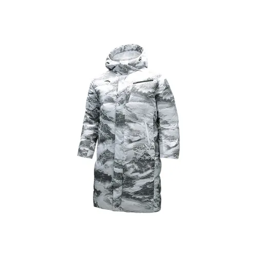 Anta Down Jacket Men's Pure White/Norman Jiang Xue