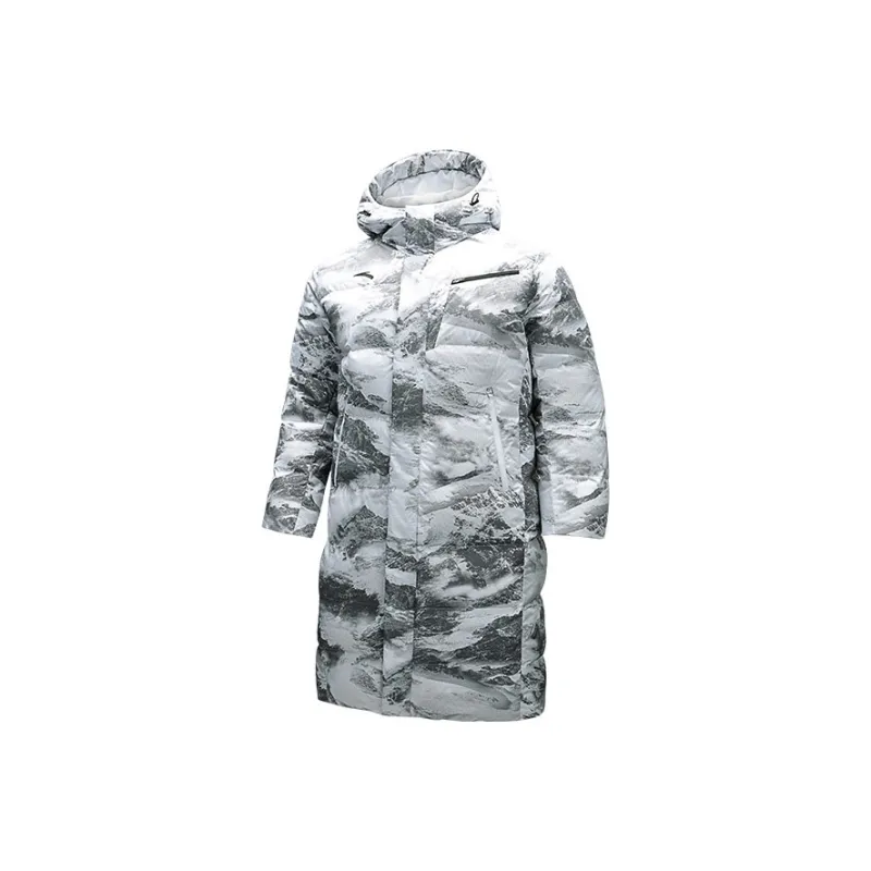 Anta Down Jacket Men's Pure White/Norman Jiang Xue-0