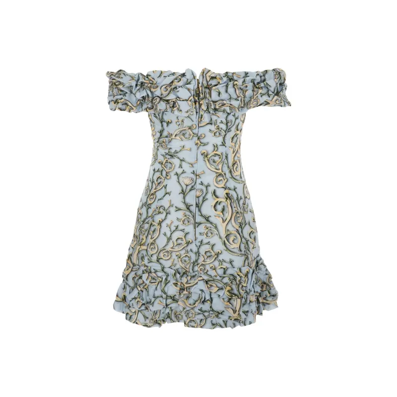 AGUA BY AGUA BENDITA Jardín Soledad Minidress-1