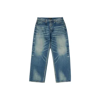 THUG CLUB Bio Soldier Series Jeans Unisex Blue