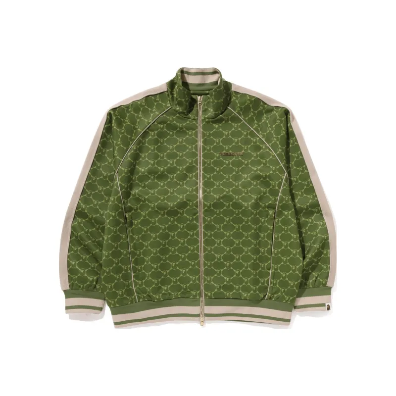 Bape College Monogram Logo Relaxed Fit Track Jacket-1