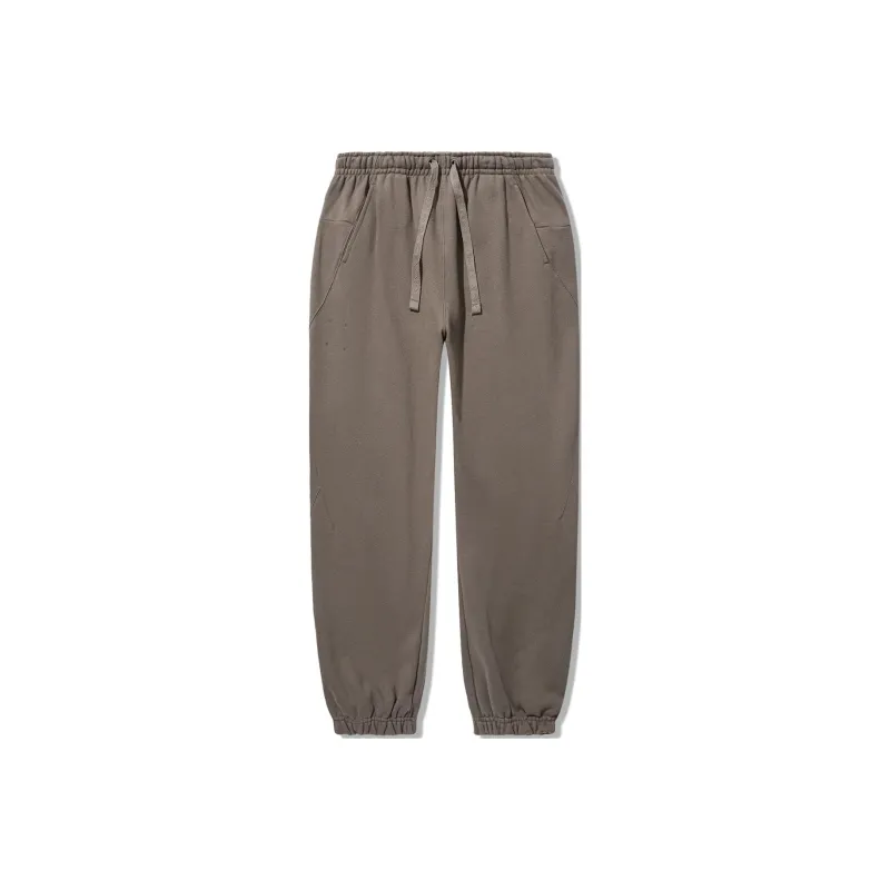 LiNing Vital Series Knitted Sports Pants Men's Mushroom Brown-0