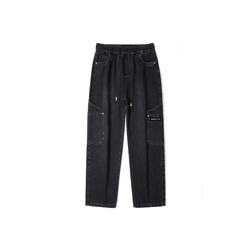 Jeep JEEP Jeans Unisex Black Gray-0