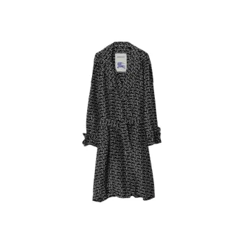 Burberry Silk Trench Coat
