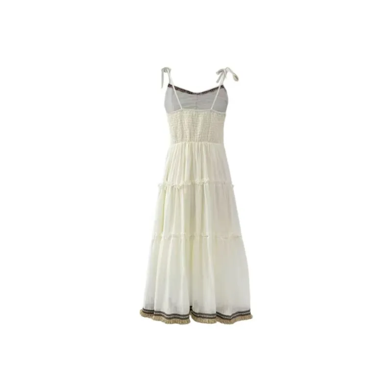 PUREIDOL Slip Dress Women's White-1