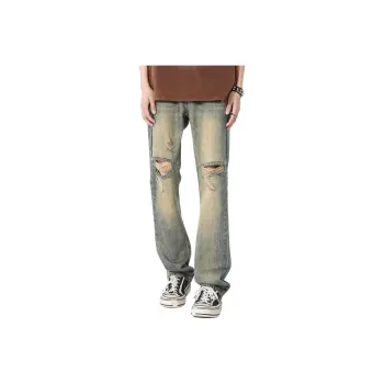 IJRJ Jeans Unisex Yellow Mud