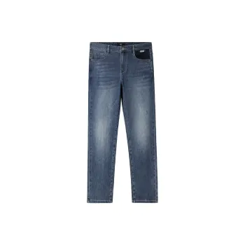 HLA Jeans Men Blue Gray Denim Gradient Medium 39