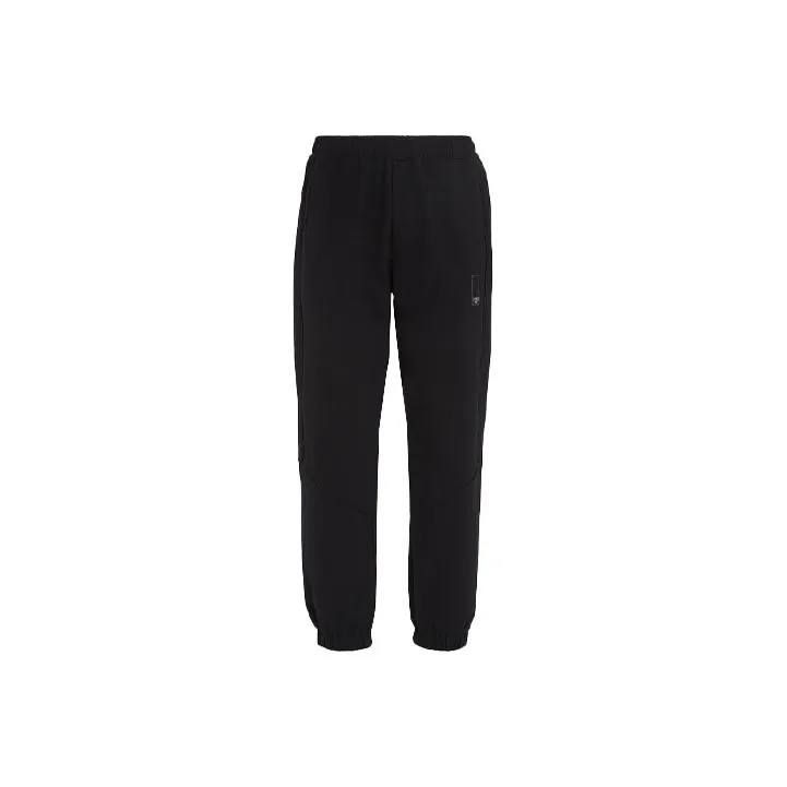FENDI Logo Patch Jersey Trousers-0