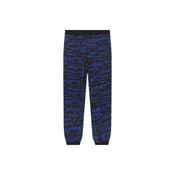 VERSACE Knitted Sweatpants Men's Multicolor