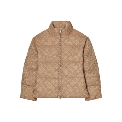 TORY BURCH FW24 Down Jacket Men's Hazelnuts Brown
