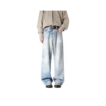 MGXEK Jeans Unisex Light Blue