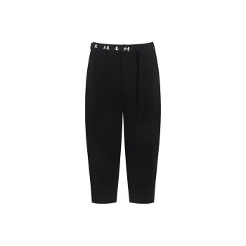 Bosieagender x SHIKUXINGQIU Casual Pants Unisex Black