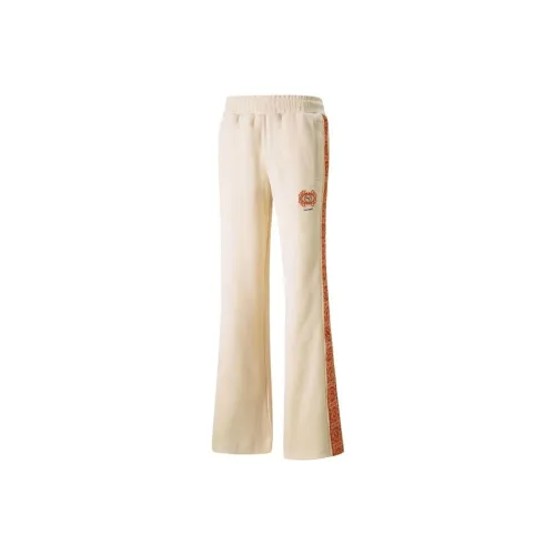 PUMA Fall 2022 T7 Collection Casual Pants Unisex Beige