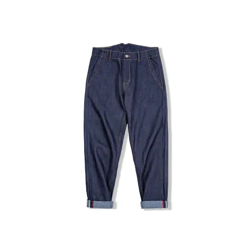 MADEN Jeans Men Dark Blue