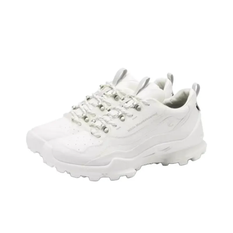 White Mountaineering x Ecco Biom C Trail Low Top Hiking Shoes Men's White-2