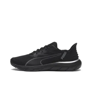 PUMA Softride Anti Slip Wear Resistant Low Top Casual Running Shoes Unisex Black