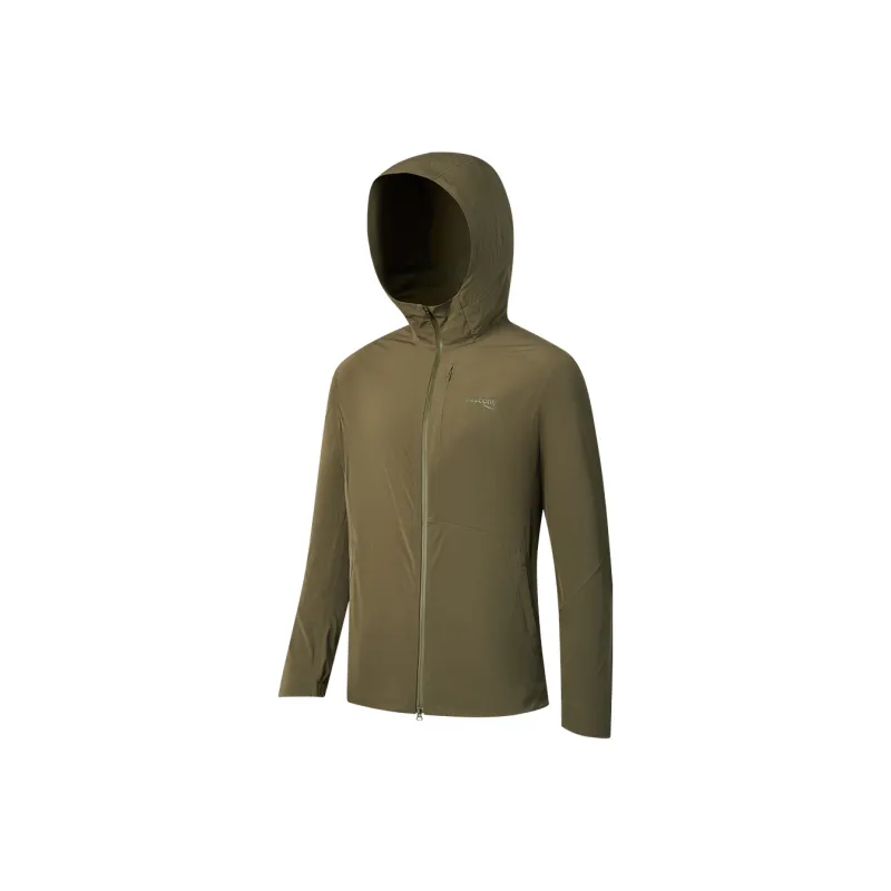 Saucony Jackets Coats Men's Dried Yellow Olive Green-0
