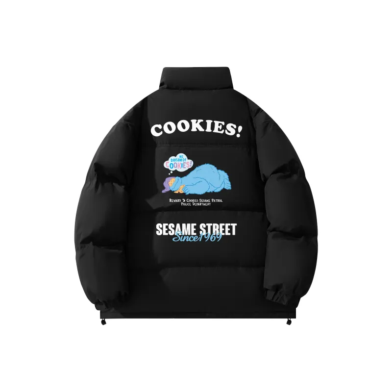 SESAME STREET Down Jacket Unisex-0