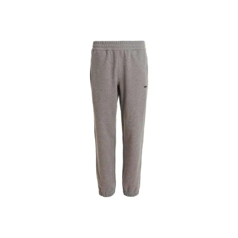 Zzegna Knitted Sweatpants Men Gray-0