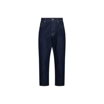 Maison Kitsune Straight Leg Mid Rise Jeans