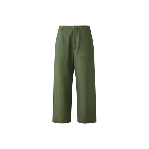 Norybrand Casual Pants Unisex Army Green