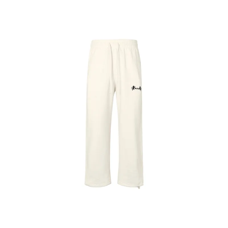 Nike Knitted Sports Pants Men's White-0