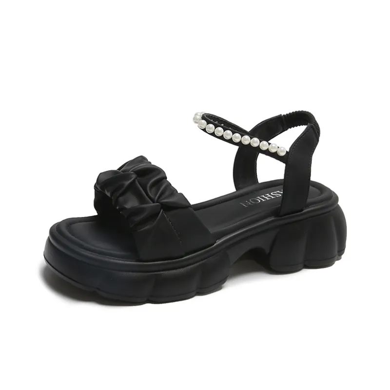 Puppytown One Strap Sandals 6cm Women's-0