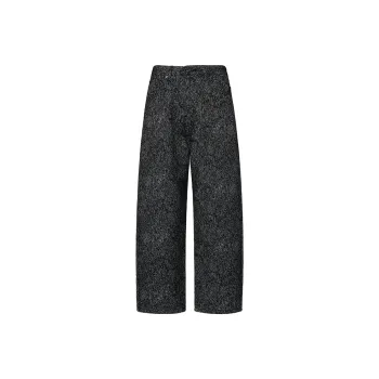GTRG Jeans Unisex Snowflake Black