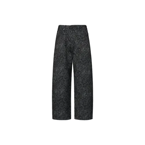 GTRG Jeans Unisex Snowflake Black