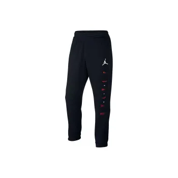 Jordan Nike Air Jordan Knitted Sports Pants Men's Black