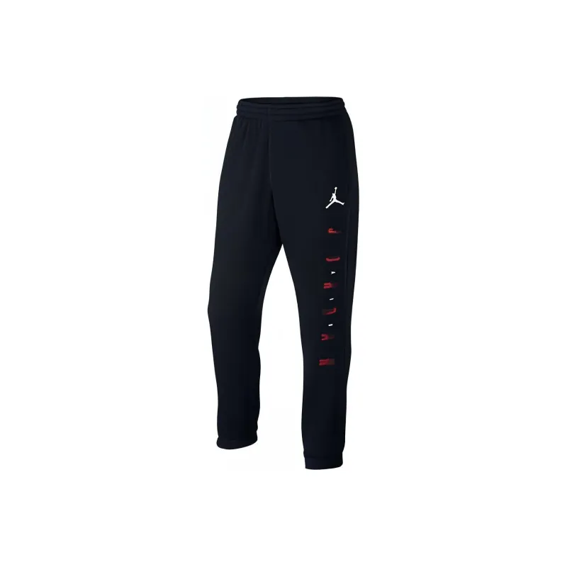 Jordan Nike Air Jordan Knitted Sports Pants Men's Black-0