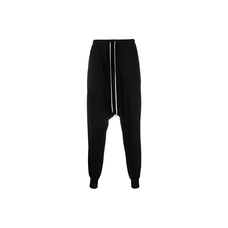 Rick Owens DRKSHDW Drop crotch Drawstring Track Pants-0