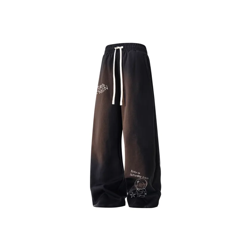 DoraemonA Knitted Sports Pants Regular Edition/Thickened And Fleece-Lined Unisex-8