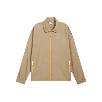PUMA NYCT7 Track Long Run WindCELL Jackets Coats Men Oak Branch